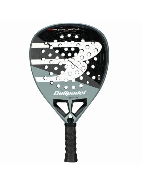 Pala de Pádel Bullpadel Hack 04 2026 (Paquito Navarro)/ Negra y Gris