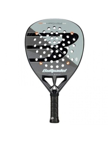 Pala de Pádel Bullpadel Hack 04 Comfort 2026 (Paquito Navarro)/ Gris