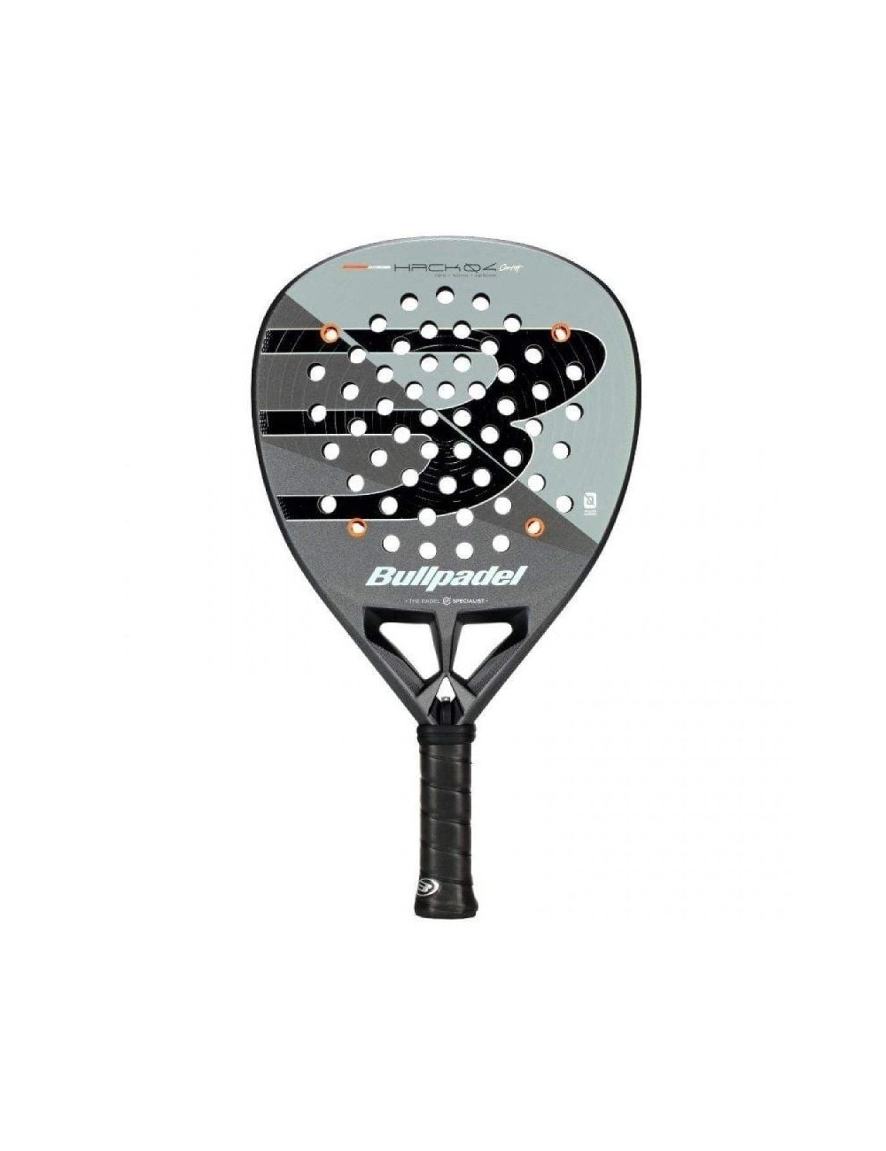 Pala de Pádel Bullpadel Hack 04 Comfort 2026 (Paquito Navarro)/ Gris