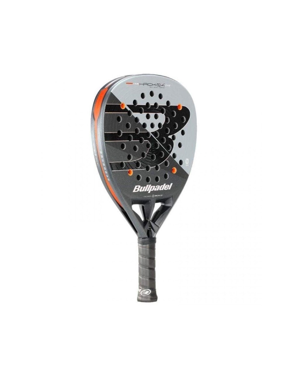 Pala de Pádel Bullpadel Hack 04 Comfort 2026 (Paquito Navarro)/ Gris