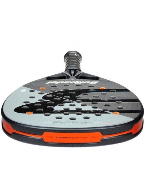 Pala de Pádel Bullpadel Hack 04 Comfort 2026 (Paquito Navarro)/ Gris