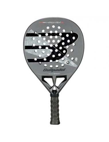Pala de Pádel Bullpadel Hack 04 Hybrid 2026 (Paquito Navarro)/ Negra y Gris