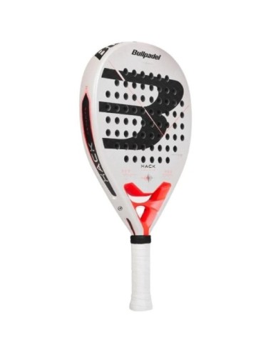 Pala de Pádel Bullpadel Hack Advance 2026/ Blanca