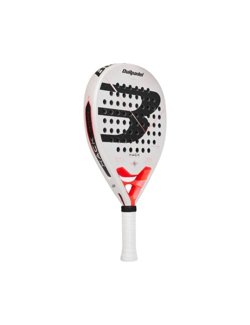 Pala de Pádel Bullpadel Hack Advance 2026/ Blanca