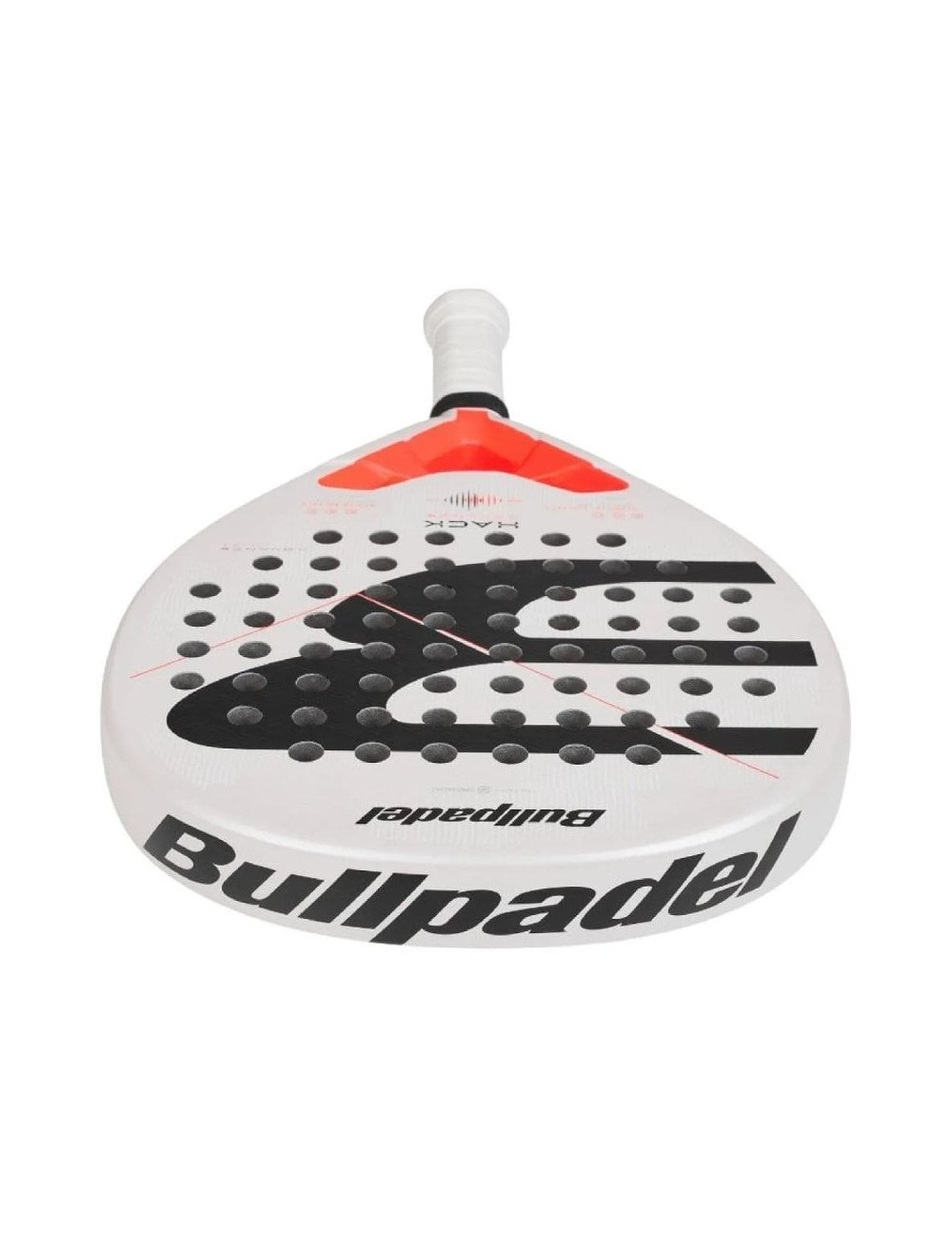 Pala de Pádel Bullpadel Hack Advance 2026/ Blanca