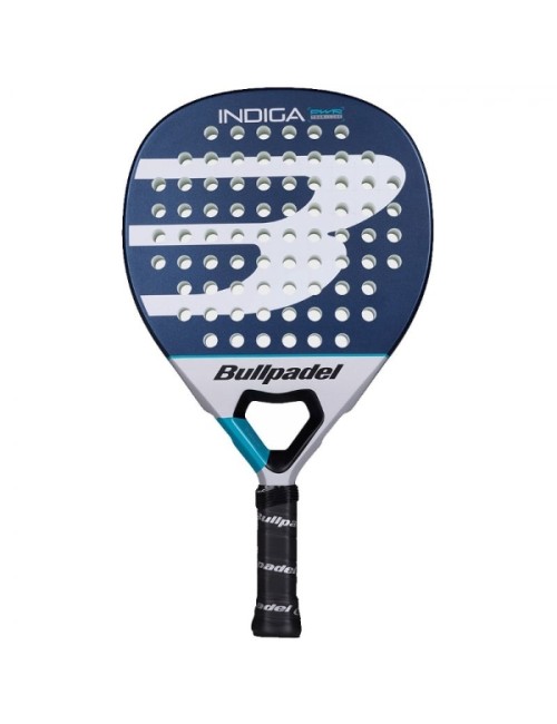 Pala de Pádel Bullpadel Indiga Power 2026/ Blanca y Azul