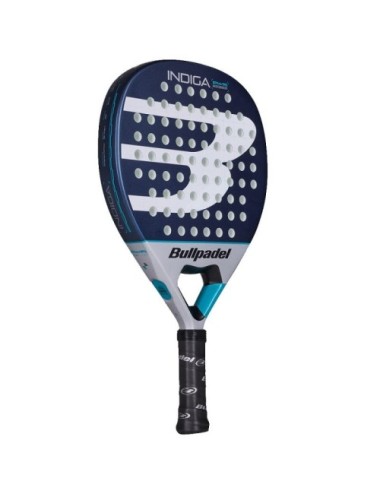 Pala de Pádel Bullpadel Indiga Power 2026/ Blanca y Azul