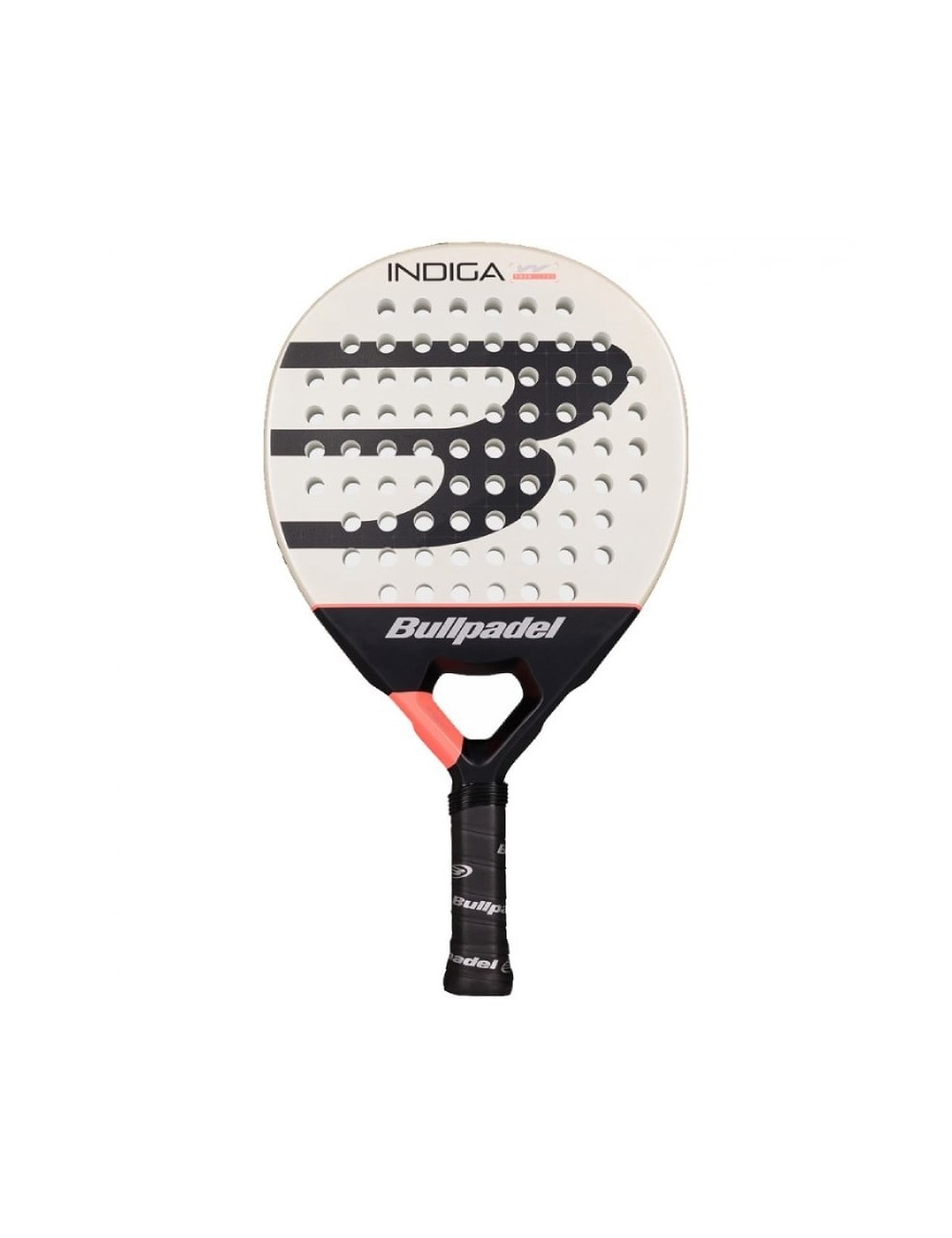 Pala de Pádel Bullpadel Indiga Woman 2026/ Blanca y Negra