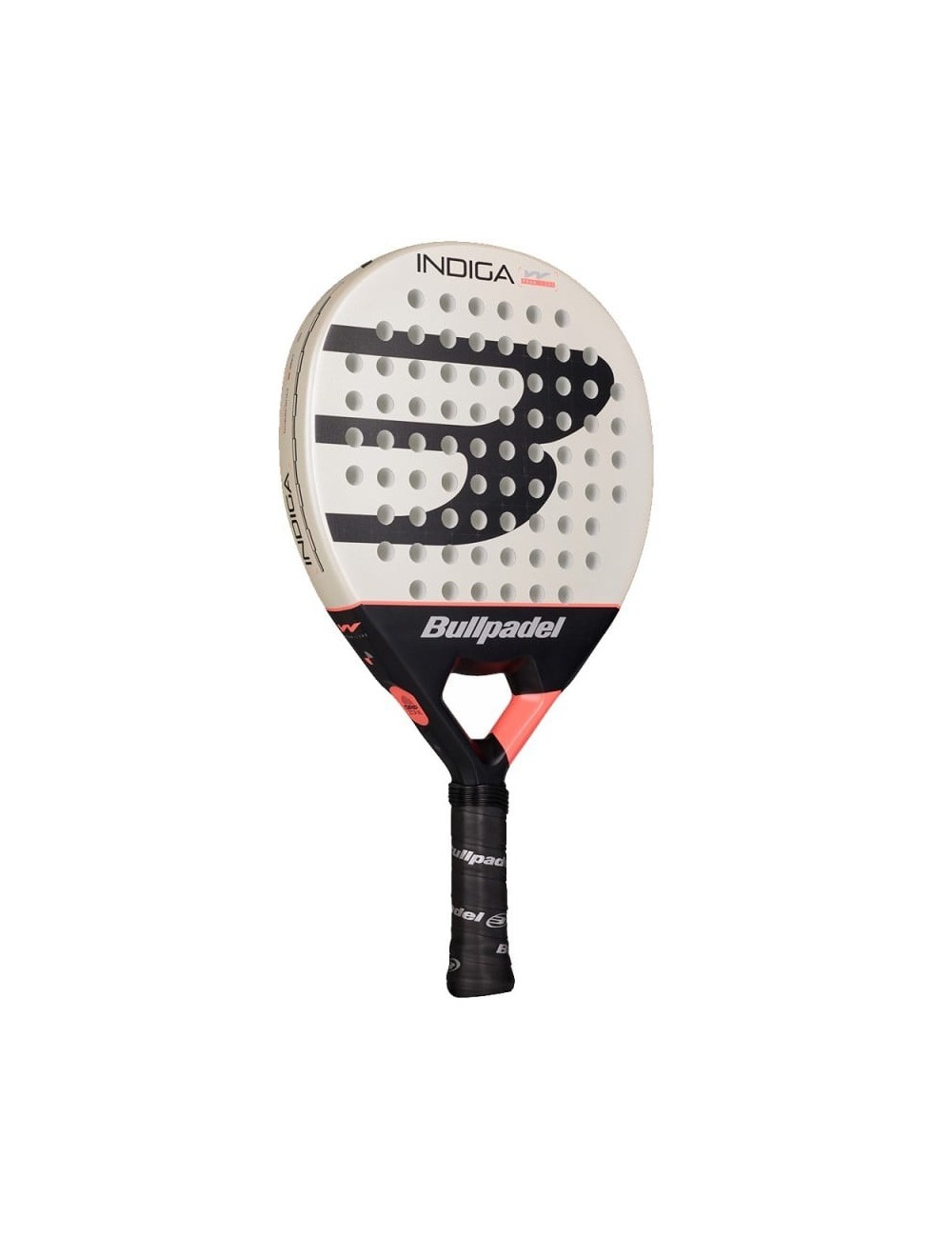 Pala de Pádel Bullpadel Indiga Woman 2026/ Blanca y Negra