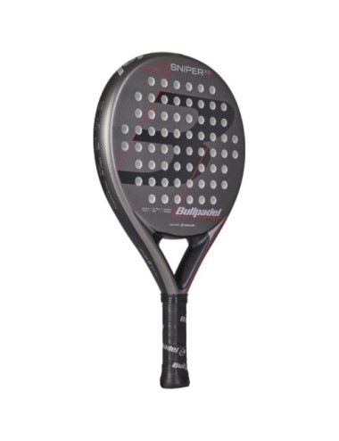 Pala de Pádel Bullpadel Sniper 2.0 Control 2026/ Gris y Roja