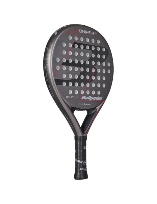 Pala de Pádel Bullpadel Sniper 2.0 Control 2026/ Gris y Roja