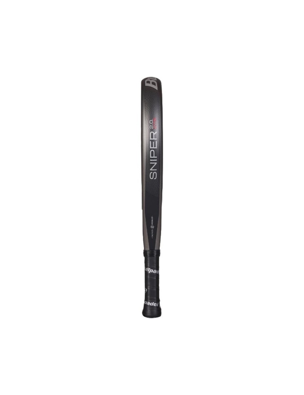 Pala de Pádel Bullpadel Sniper 2.0 Control 2026/ Gris y Roja