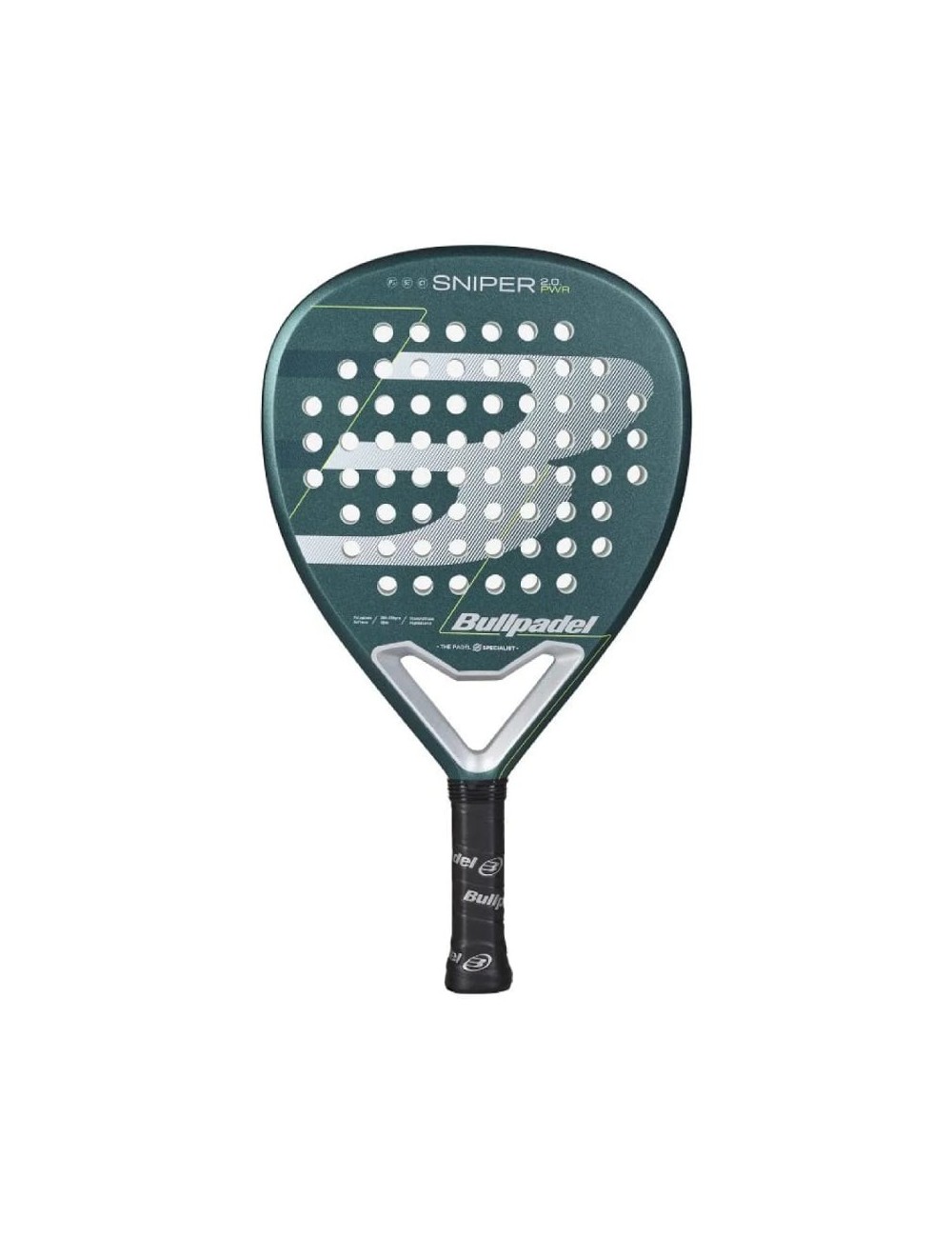 Pala de Pádel Bullpadel Sniper 2.0 Power 2026/ Azul Claro