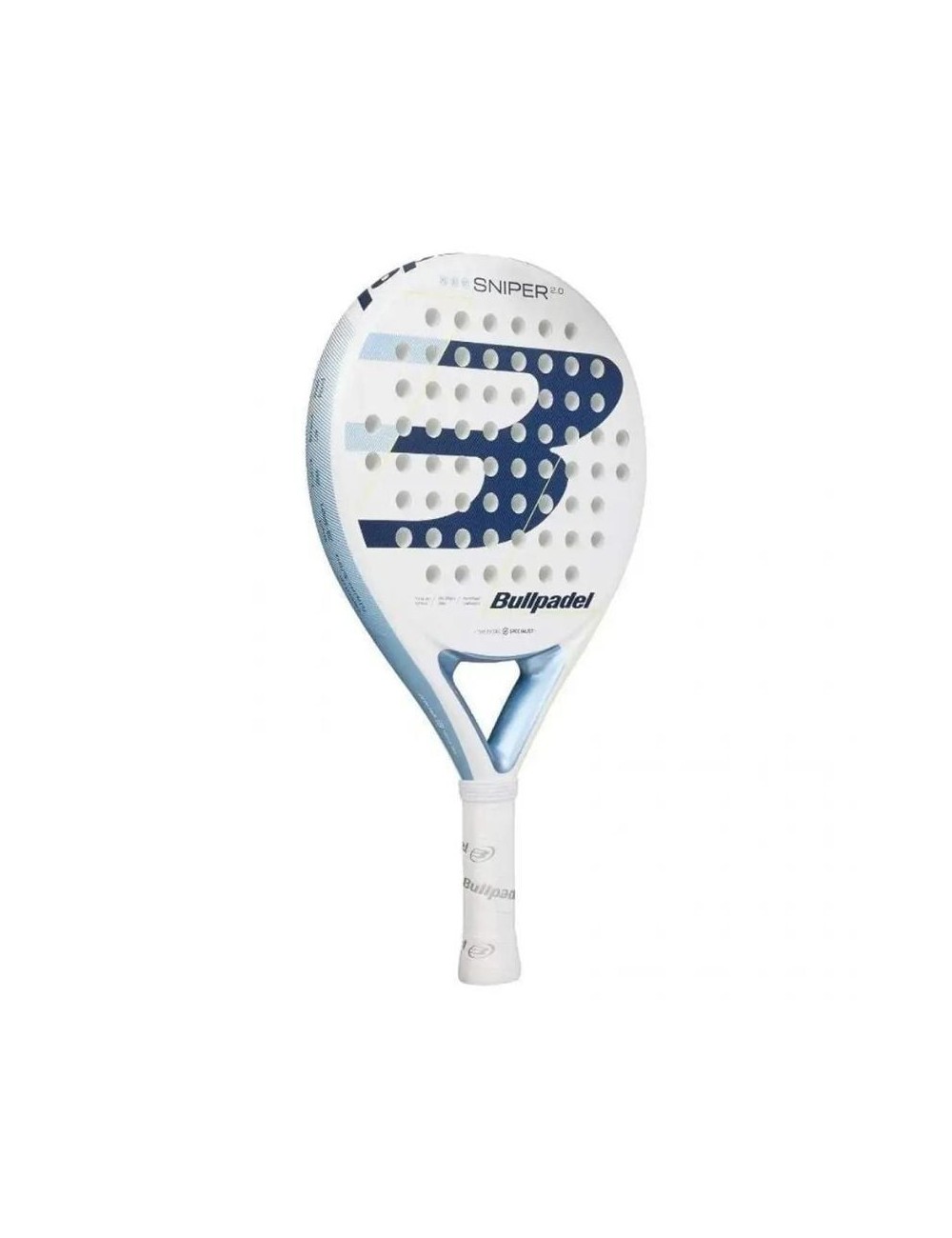 Pala de Pádel Bullpadel Sniper 2.0 Woman/ Blanca