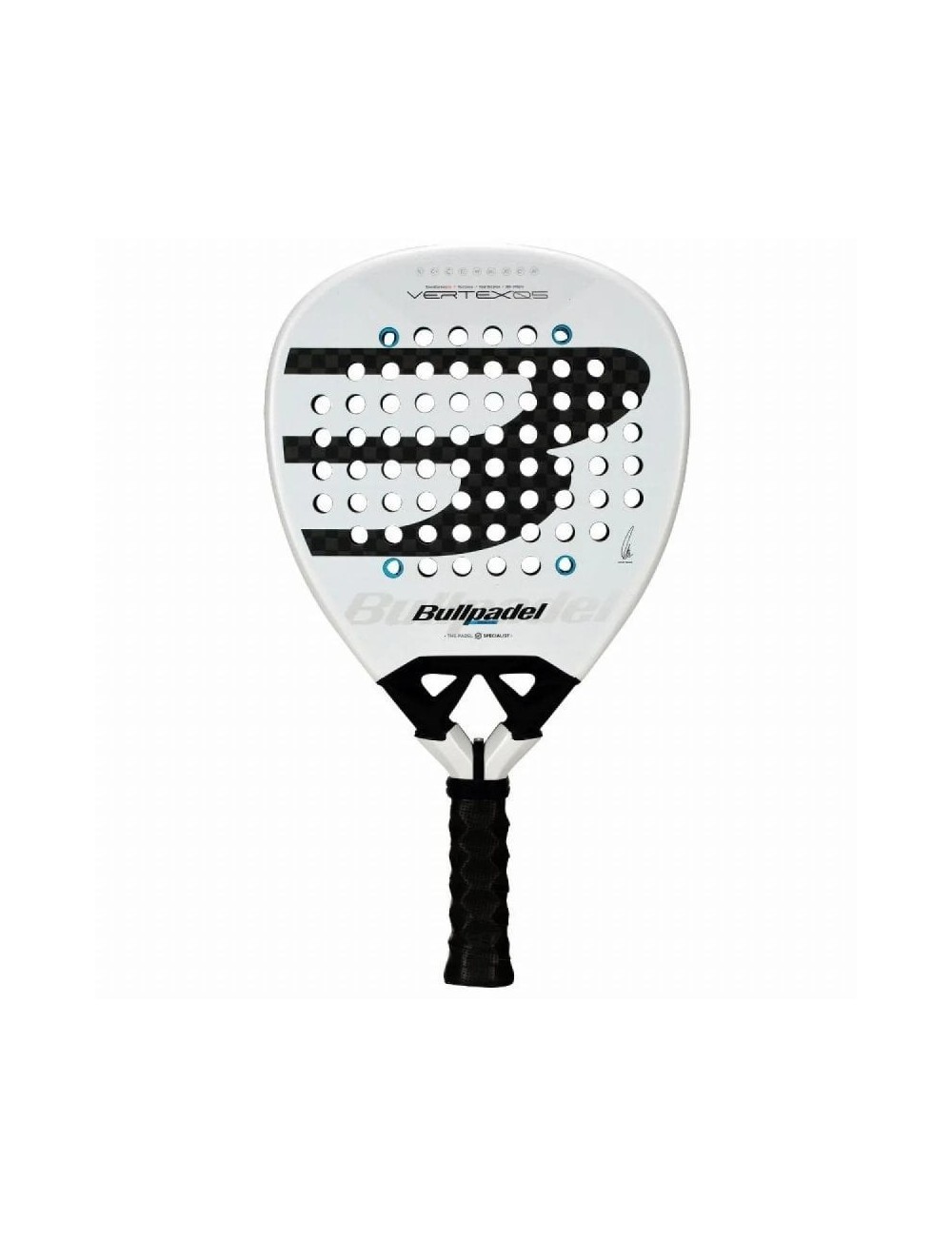 Pala de Pádel Bullpadel Vertex 05 2026 (Juan Tello)/ Blanca