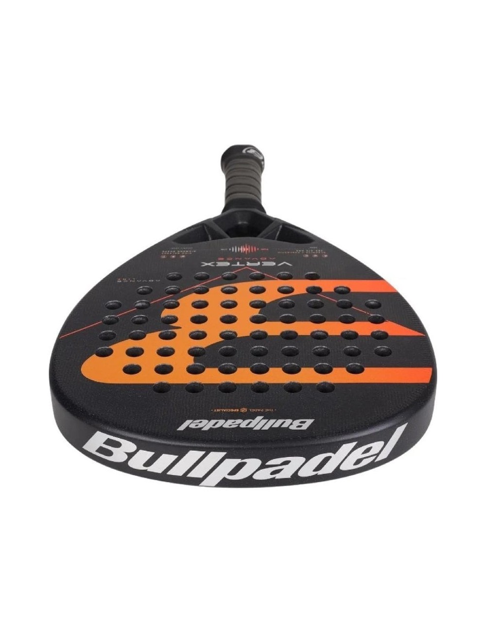 Pala de Pádel Bullpadel Vertex Advance 2026  Negra y Naranja