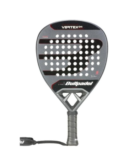 Pala de Pádel Bullpadel Vertex Comfort 04 Pro Line 2025 (Di Nenno)/ Gris