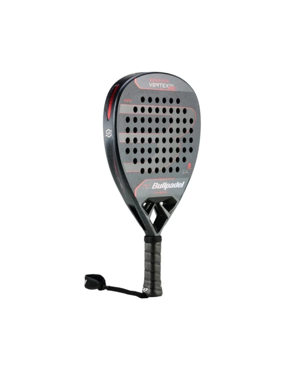 Pala de Pádel Bullpadel Vertex Comfort 04 Pro Line 2025 (Di Nenno)/ Gris