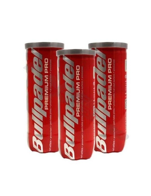 Cajón Bolas Bullpadel Premium Pro/ 24 packs de 3 unidades