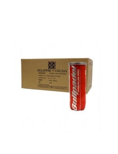 Cajón Bolas Bullpadel Premium Pro/ 24 packs de 3 unidades