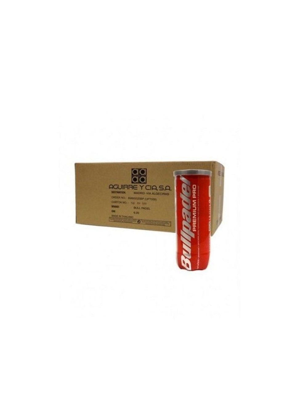 Cajón Bolas Bullpadel Premium Pro/ 24 packs de 3 unidades