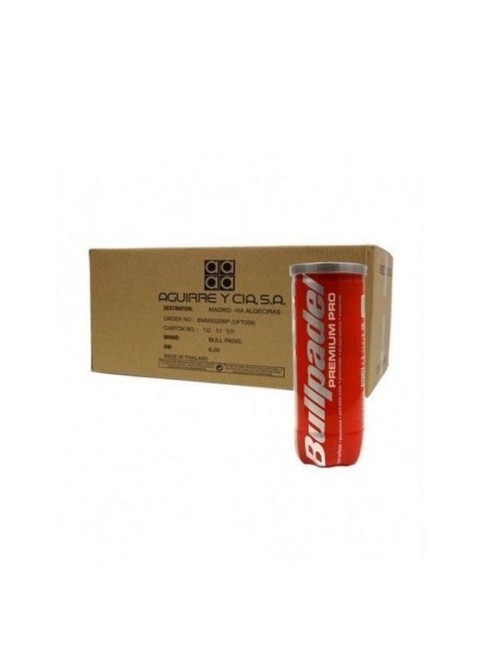 Cajón Bolas Bullpadel Premium Pro/ 24 packs de 3 unidades