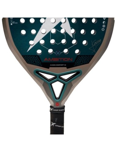 Pala de Pádel Drop Shot Axion Comfort 1.0 2026/ Marrón y Negra