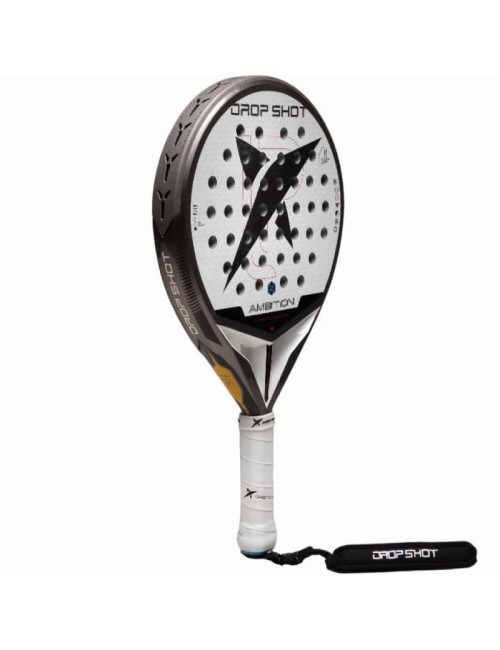 Pala de Pádel Drop Shot Canyon Pro Comfort 2.0 2026 (Pablo Lima)/ Blanca