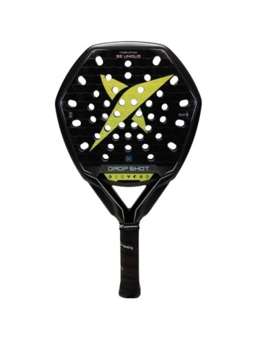 Pala de Pádel Drop Shot Cyber Attack 2026/ Negra