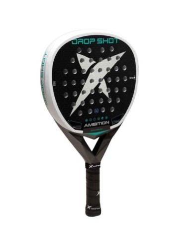 Pala de Pádel Drop Shot Explorer 9.0 2026/ Negra y Blanca