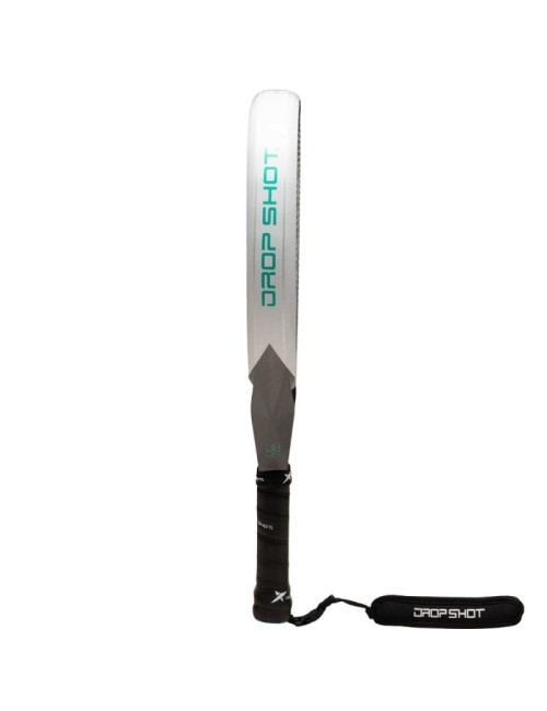 Pala de Pádel Drop Shot Explorer 9.0 2026/ Negra y Blanca