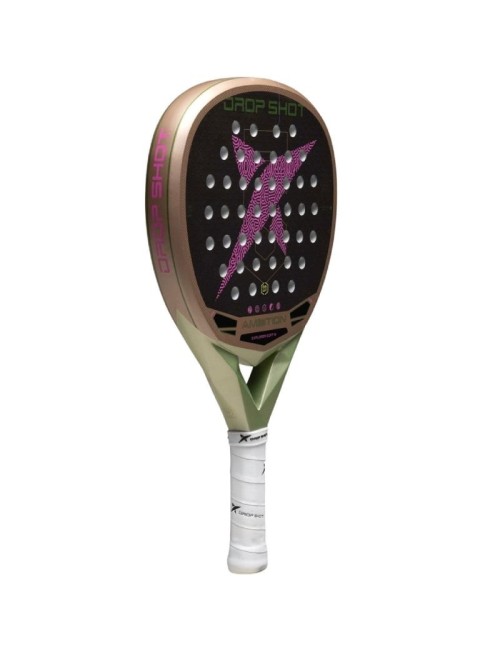 Pala de Pádel Drop Shot Explorer Soft Woman 2026/ Marrón y Púrpura