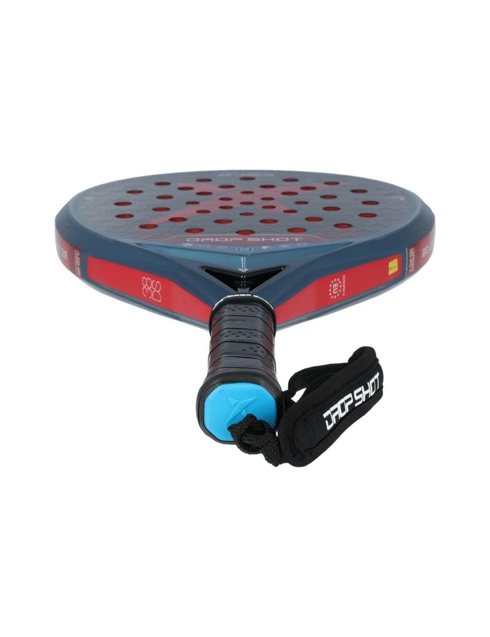 Pala de Pádel Drop Shot Furia Attack 2.0/ Roja y Azul