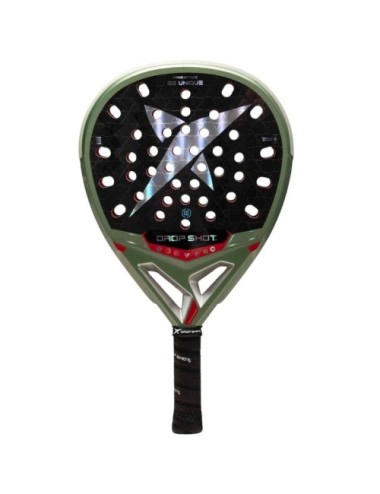 Pala de Pádel Drop Shot Prime Attack (Jon Sanz)/ Verde y Negra
