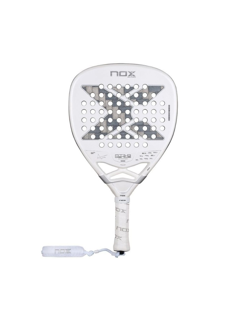 Pala de Pádel NoxSport AT10 Luxury Genius Attack 12K Alum Xtrem 2026 (Agustín Tapia)