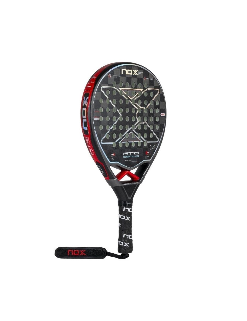 Pala de Pádel NoxSport AT10 Luxury Genius 18K 2023 (Agustin Tapia)