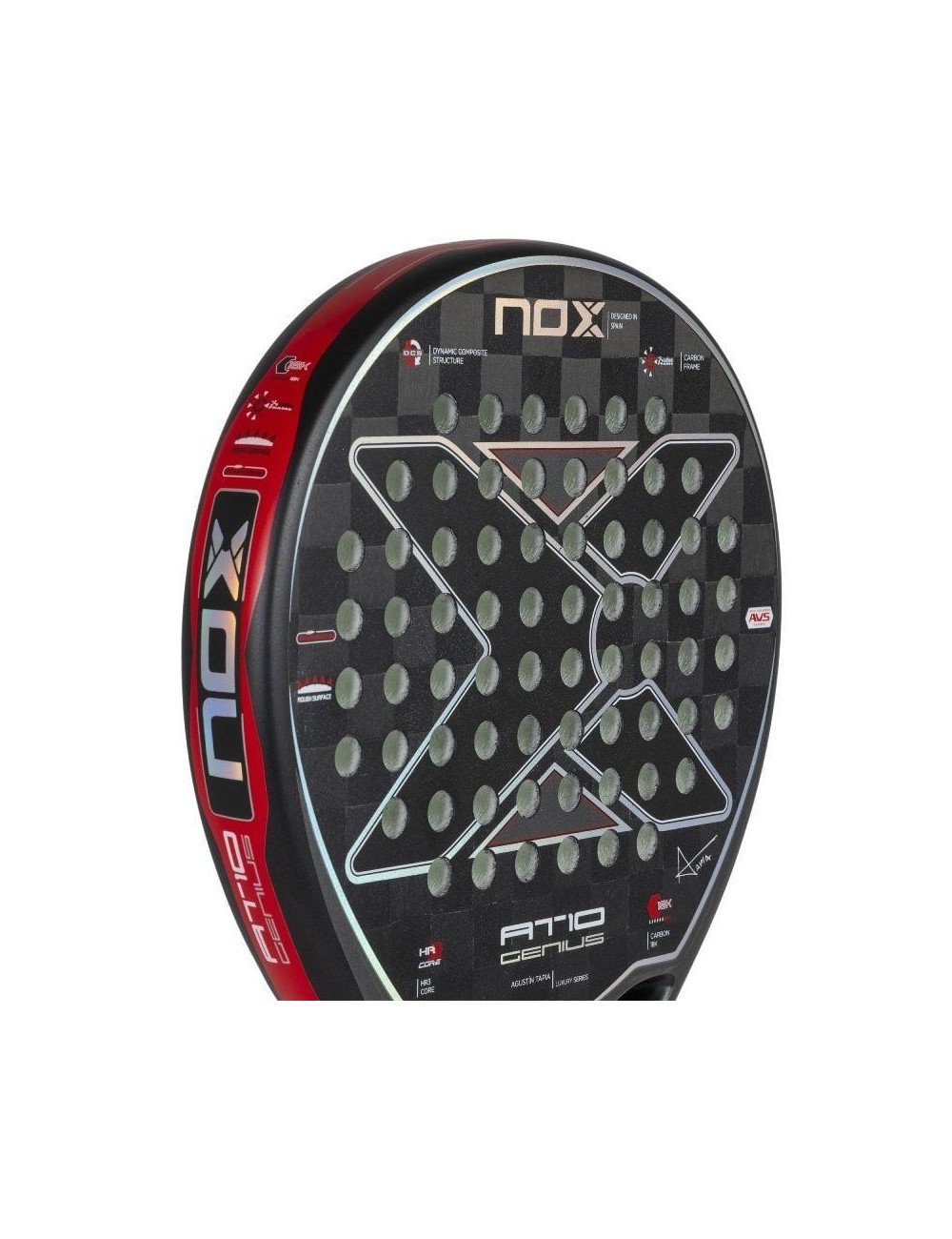 Pala de Pádel NoxSport AT10 Luxury Genius 18K 2023 (Agustin Tapia)