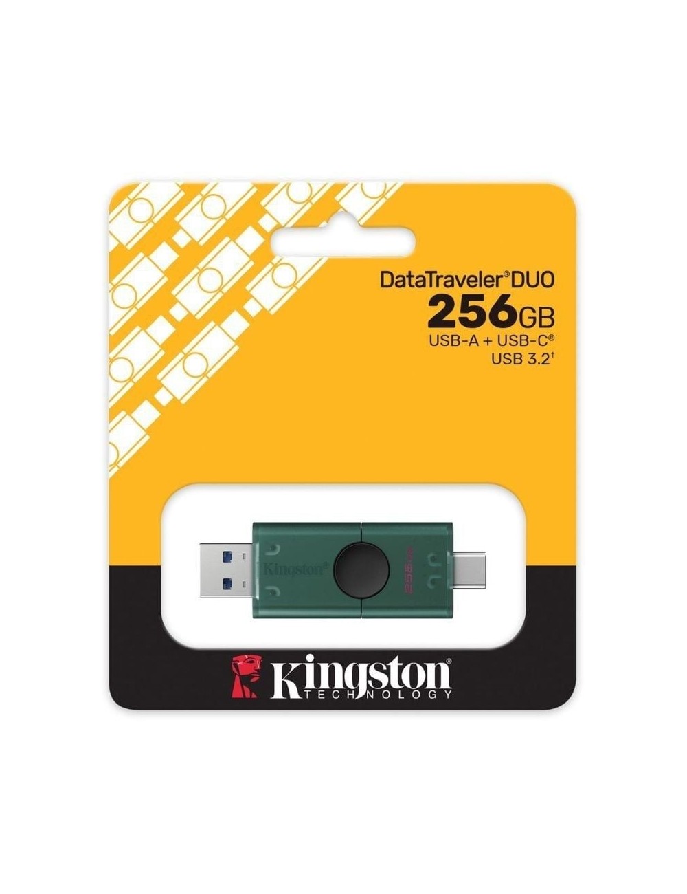 Pendrive 256GB Kingston DataTraveler Duo USB Tipo-C y USB 3.2