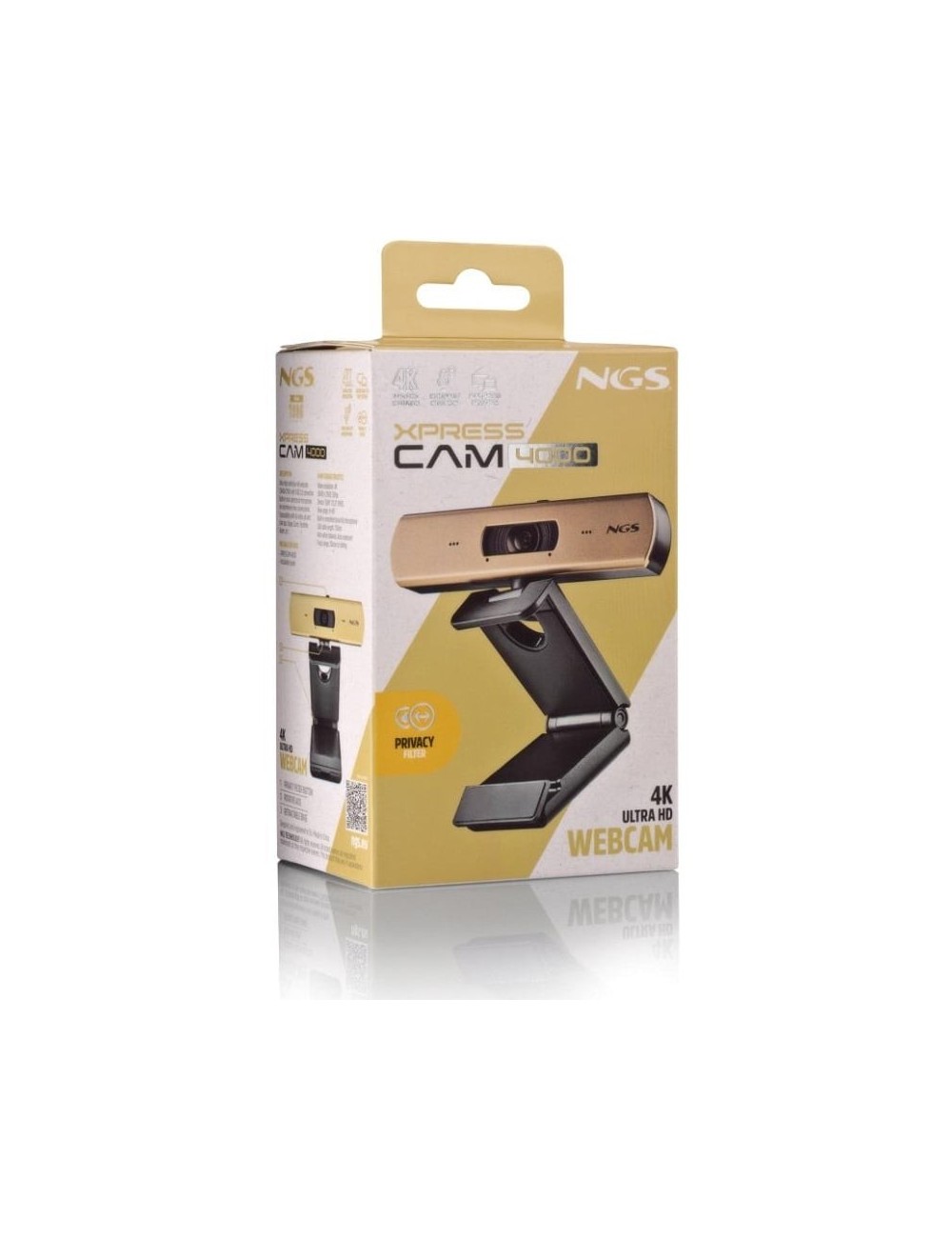 Webcam NGS XpressCam 4000 XPRESSCAM4000/ 3840 x 2160 4K