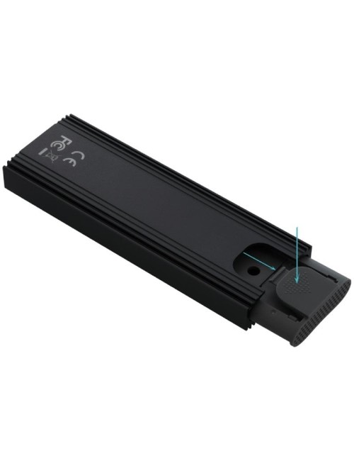 Caja Externa para Disco SSD M.2 NVMe TooQ TQE-2230B/ USB 3.1