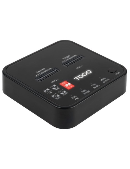 Docking Station para SSD M2 SATA/NVMe TooQ TQDS-201B