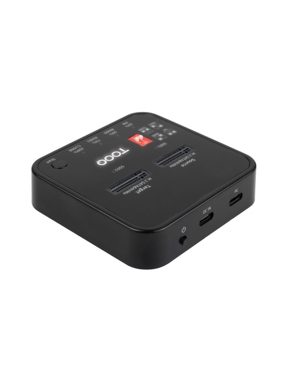 Docking Station para SSD M2 SATA/NVMe TooQ TQDS-201B