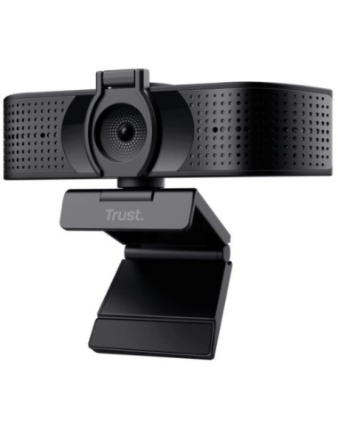 Webcam Trust Teza 24280/ Enfoque Automático/ 3840 x 2160 4K