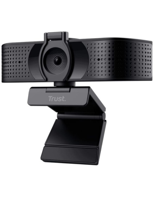 Webcam Trust Teza 24280/ Enfoque Automático/ 3840 x 2160 4K