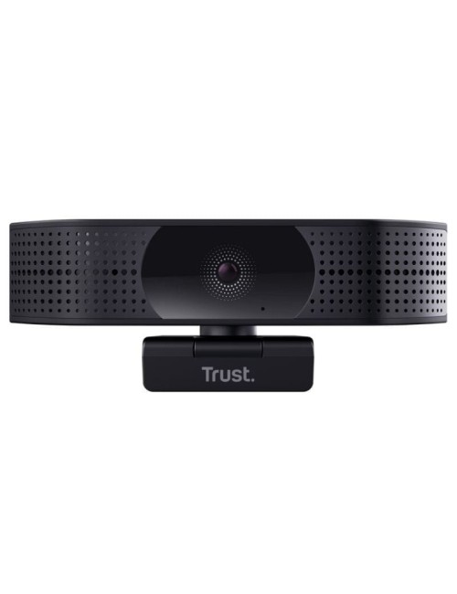 Webcam Trust Teza 24280/ Enfoque Automático/ 3840 x 2160 4K