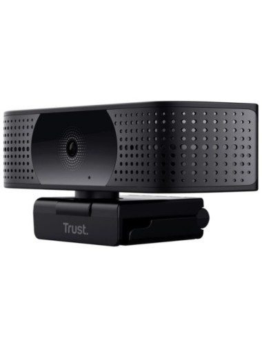 Webcam Trust Teza 24280/ Enfoque Automático/ 3840 x 2160 4K