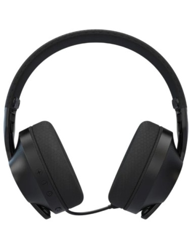 Auriculares Gaming Inalámbricos con Micrófono Krom Phase/ Bluetooth/ Jack 3.5/ USB 2.0/ Negros