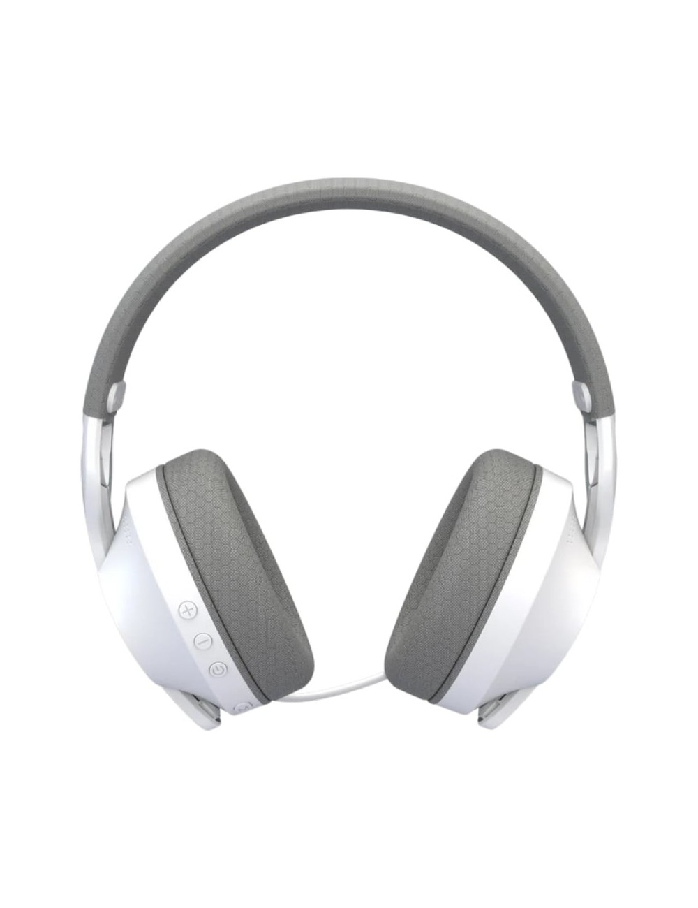 Auriculares Gaming Inalámbricos con Micrófono Krom Phase/ Bluetooth/ Jack 3.5/ USB 2.0/ Blancos