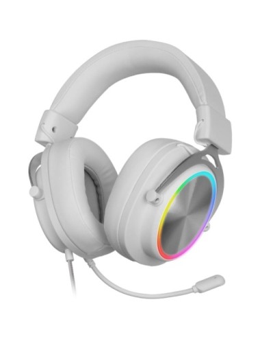 Auriculares Gaming con Micrófono Mars Gaming MH-FORGE/ Jack 3.5/ Bluetooth/ Blancos