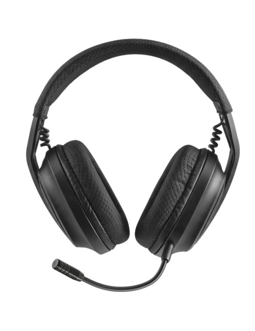 Auriculares Gaming Inalámbricos con Micrófono Mars Gaming MHW-QUASAR/ Jack 3.5/ Bluetooth/ Negros